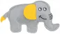Preview: Katzenspielzeug Elefant aus Filz mit Catnip